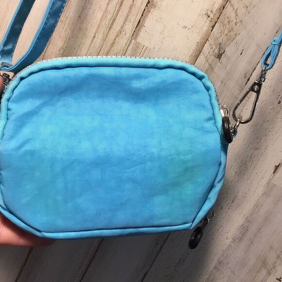 Purse crossbody Kipling style blue by Lacking One some fades shown - Picture 5 of 8